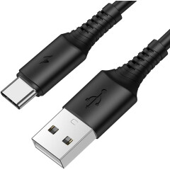 Кабель USB - USB Type-C, 1м, Borofone BX47 Black