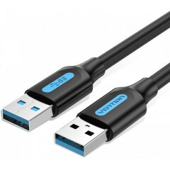 Кабель USB 3.0 A (M) - A (M), 1м, Vention CONBF