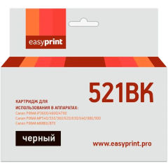 Картридж EasyPrint IC-CLI521 Black