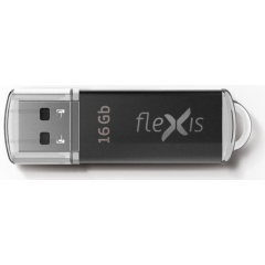 USB Flash накопитель 16Gb Flexis RB-108 3.0 Black