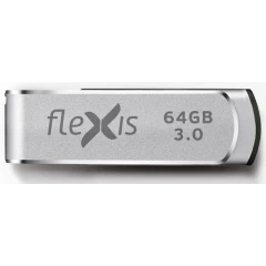 USB Flash накопитель 64Gb Flexis RS-105 Silver