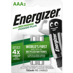 Аккумулятор Energizer Power Plus (AAA, 700mAh, 2 шт)
