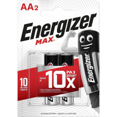 Батарейка Energizer Max (AA, 2 шт)