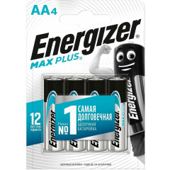 Батарейка Energizer Max Plus (AA, 4 шт)