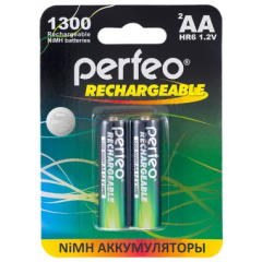 Аккумулятор Perfeo AA1300mAh/2BL (2 шт)