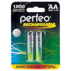 Аккумулятор Perfeo AA1800mAh/2BL (2 шт)