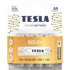 Батарейка TESLA Gold+ (AA, 4 шт)