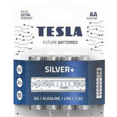 Батарейка TESLA Silver+ (AA, 4 шт)