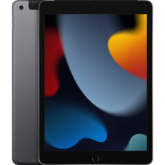 Планшет Apple iPad (2021) 64Gb Wi-Fi + Cellular Space Grey (MK473RK/A)