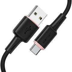 Кабель USB - USB Type-C, 1.2м, ACEFAST C2-04 Black