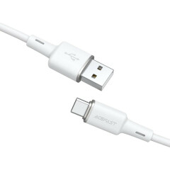 Кабель USB - USB Type-C, 1.2м, ACEFAST C2-04 White