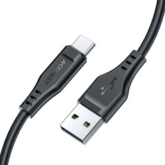 Кабель USB - USB Type-C, 1.2м, ACEFAST C3-04 Black