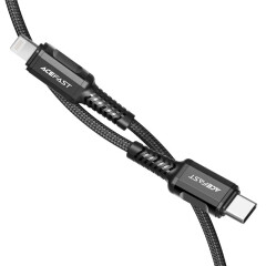 Кабель USB Type-C - Lightning, 1.2м, ACEFAST C1-01 Black