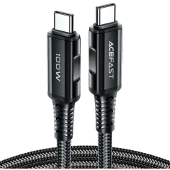 Кабель USB Type-C - USB Type-C, 2м, ACEFAST C4-03 Black