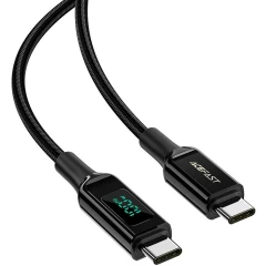 Кабель USB Type-C - USB Type-C, 2м, ACEFAST C6-03 Black