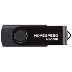 USB Flash накопитель 32Gb Move Speed M2 Black
