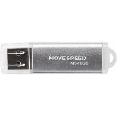 USB Flash накопитель 16Gb Move Speed M3 Silver