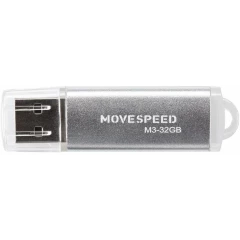 USB Flash накопитель 32Gb Move Speed M3 Silver