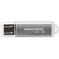 USB Flash накопитель 8Gb Move Speed M3 Silver