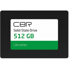 Накопитель SSD 512Gb CBR Lite (SSD-512GB-2.5-LT22)