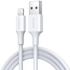 Кабель USB - Lightning, 2м, UGREEN US155 White