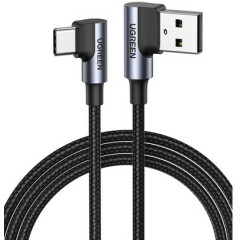 Кабель USB - USB Type-C, 2м, UGREEN US176