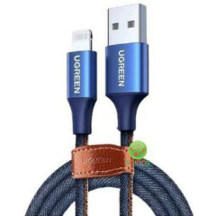 Кабель USB - Lightning, 1.5м, UGREEN US199 Blue