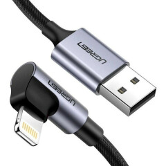 Кабель USB - Lightning, 1м, UGREEN US299 Black