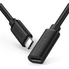 Кабель удлинительный USB Type-C - USB Type-C, 0.5м, UGREEN ED008