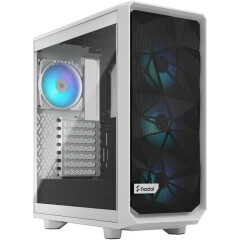 Корпус Fractal Design Meshify 2 Compact RGB White TG Clear Tint