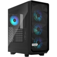 Корпус Fractal Design Meshify 2 Compact Lite RGB Black TG Light Tint