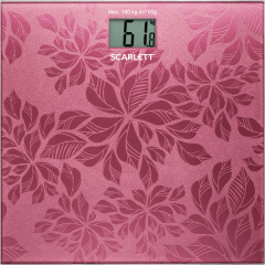 Напольные весы Scarlett SC-217 Pink