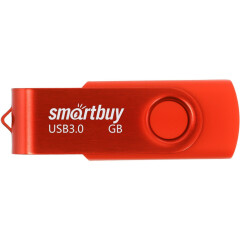 USB Flash накопитель 64Gb SmartBuy Twist Red (SB064GB3TWR)