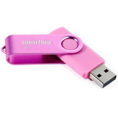 USB Flash накопитель 64Gb SmartBuy Twist Pink (SB064GB2TWP)