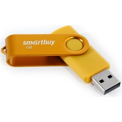 USB Flash накопитель 16Gb SmartBuy Twist Yellow (SB016GB2TWY)