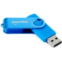 USB Flash накопитель 32Gb SmartBuy Twist Blue (SB032GB2TWB)