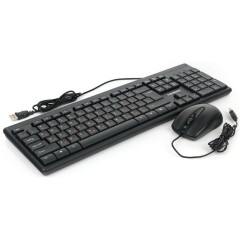 Клавиатура + мышь Гарнизон GKS-126 Black