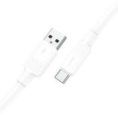 Кабель USB - USB Type-C, 1м, HOCO X84 White