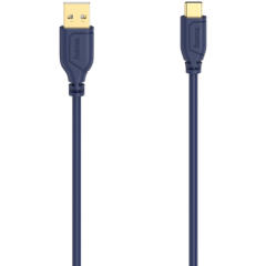 Кабель USB - USB Type-C, 0.75м, HAMA H-200635