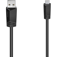 Кабель USB 2.0 A (M) - miniUSB B (M), 0.75м, HAMA H-200605