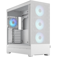 Корпус Fractal Design Pop XL Air RGB White TG Clear Tint