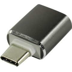 Переходник USB A (F) - USB Type-C, KS-IS KS-388GR