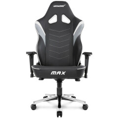 Игровое кресло AKRacing Max Black/White