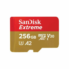 Карта памяти 256Gb MicroSD SanDisk Ultra (SDSQXAV-256GGN6GN)