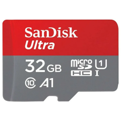 Карта памяти 32Gb MicroSD SanDisk Ultra (SDSQUA4-032GGN6MN)