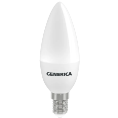 Светодиодная лампочка IEK GENERICA LL-C35-08-230-30-E14-G (8 Вт, E14)