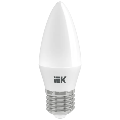 Светодиодная лампочка IEK LLE-C35-7-230-30-E27 (7 Вт, E27)