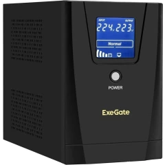 ИБП Exegate SpecialPro Smart LLB-1600.LCD.AVR.2SH.3C13.USB