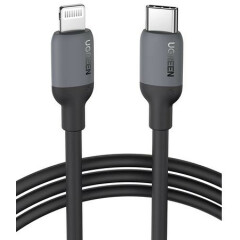 Кабель USB Type-C - Lightning, 1м, UGREEN US387 Black