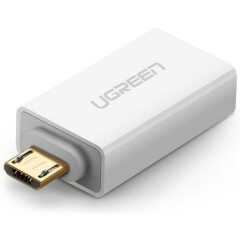 Переходник USB A (F) - microUSB (M), UGREEN US195